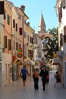 Sight Seeing Prints: Via Garibaldi, Umag, Croatia