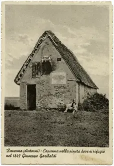 Austrians Prints: Garibaldis Hut (Capanno Garibaldi), Ravenna, Italy