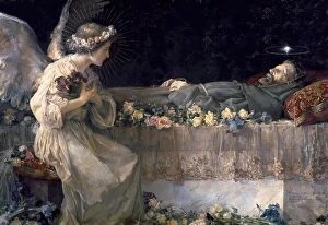 Valencia Collection: GARNELO ALDA, Jos鮠'The Death of Saint Francis