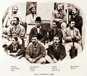 Gerald Gallery: Garnett Family Cricket Team, 1876
