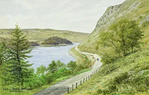 Garreg Ddu Reservoir, Elan Valley, Rhayader, Powys, Wales