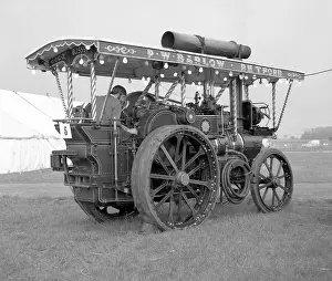 Leiston Prints: Garrett Showman's Tractor number 33987 The Leader BJ 5597
