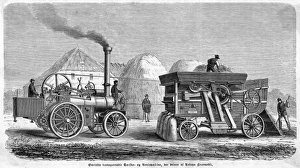Images Dated 4th July 2017: Garrett Steam Thresher