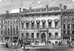 Images Dated 21st November 2004: The Garrick Club, Covent Garden, London, 1864