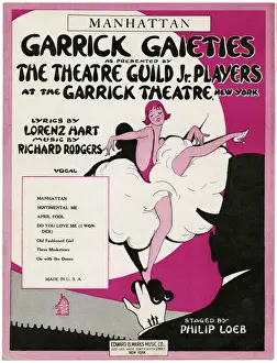 Garrick Gaieties Show