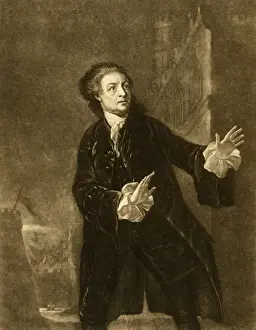 Sees Prints: Garrick as Hamlet / Wilson