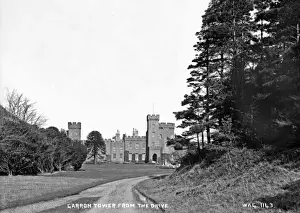Garron Prints: Garron Tower from the Drive