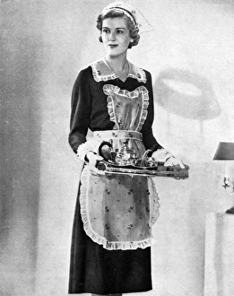 Images Dated 3rd February 2016: Garroulds maids outfit advertisement