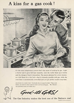 Gas advertisement 1954 Gas advertisement 1954