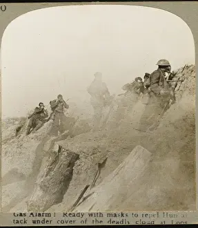 Gas Alarm at Loos / Wwi