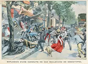 Panic Prints: Gas Explosion / Paris / 1905