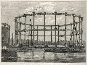 Coke Prints: Gas Holder of Imperial Gas Company