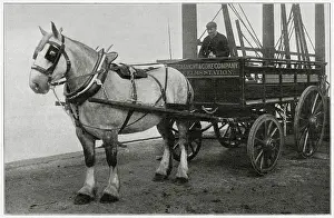 Coke Prints: Gas Light & Coke Company in Nine Elms on the south bank of the River Thames