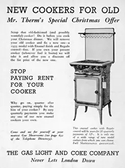 Quarterly Prints: Gas Light Cooker 1935