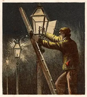 Lamplighter Prints: Gas Light / Lamplighter