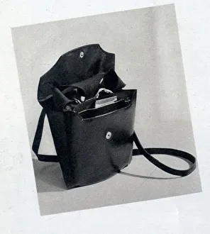 Handbag Prints: Gas Mask Handbag