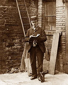 Reader Prints: Gas meter reader