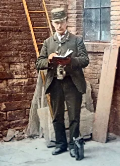 Gas meter reader, Victorian period