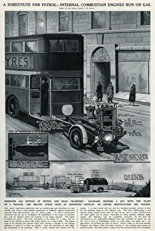Images Dated 11th March 2017: Gas-powered transport by G. H. Davis