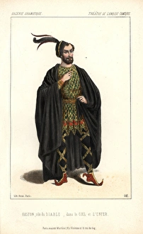 Gaston as the Diable (Devil) in Le Ciel et Gaston as the Diable (Devil) in Le Ciel et