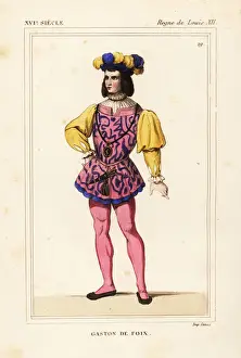 Vicomte Prints: Gaston de Foix, Duke of Nemours, military