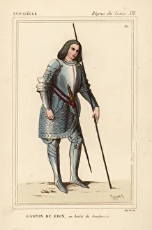 Gaston de Foix, Duke of Nemours, in suit of armour 1489-1512 Gaston de Foix, Duke of Nemours, in suit of armour 1489-1512