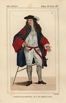 Gaston Prints: Gaston Jean Baptiste de Roquelaure (1615-1683)