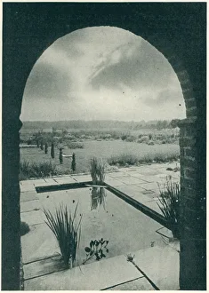 Loggia Prints: The Gate House Garden & Terrace, Limpsfield