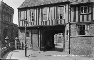 Half Timbered Prints: Gate House in Leicester