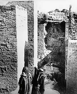 Gate of Ishtar, Babylon, Iraq, Victorian period
