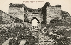 Images Dated 9th March 2011: The Gate of Persecution - Ephesus, Turkey