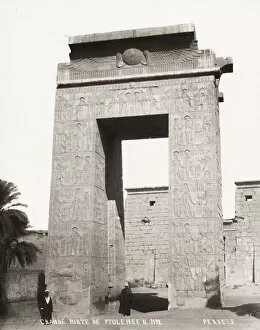 Gate of Ptolemy II, Karnak, Luxor, Egypt