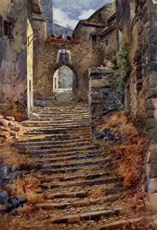 Archway Prints: The Gate of the Valley, Affile, Italy