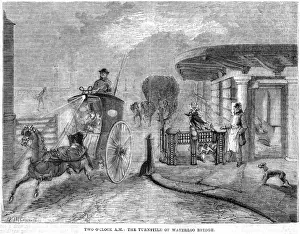 Gate on Waterloo Bridge
