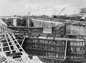 Gates under construction