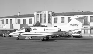 Learjet Prints: Gates Learjet 23 N600G