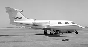 Learjet Prints: Gates Learjet 24 N316M
