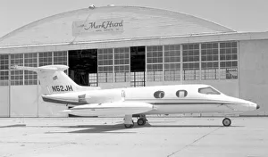 Learjet Prints: Gates Learjet 24A N52JH
