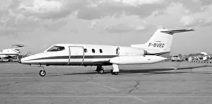 Affaires Prints: Gates Learjet 24D F-BVEC
