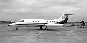 Learjet Prints: Gates Learjet 25 N113AK