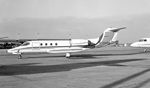 Learjet Prints: Gates Learjet 35 F-GBMB