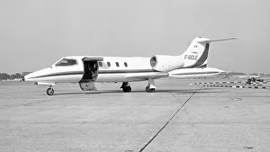 Learjet Prints: Gates Learjet 35 F-GCLE