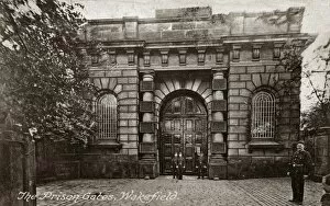 Images Dated 26th June 2012: Gates of Wakefield Prison, West Yorkshire