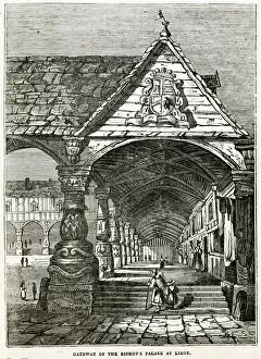 Gateway of the Bishop's Palace at liege