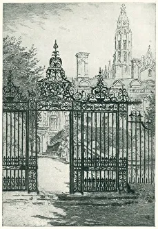 Sheppard Prints: Gateway, Clare College, Cambridge