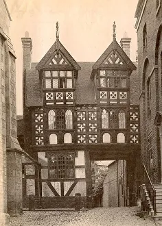 Shrewsbury Prints: Gateway to Council House, Shrewsbury - photograph