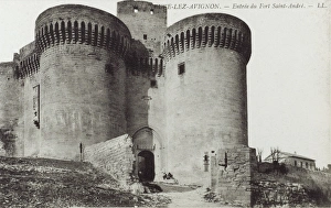 Avignon Gallery: Gateway to the Fort Saint Andre - Villeneuve-les-Avignon, Fr
