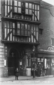 Beams Prints: Gateway to St. Bartholomew's Church