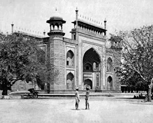 Archway Gallery: Gateway, Taj Mahal, Agra, Uttar Pradesh, India