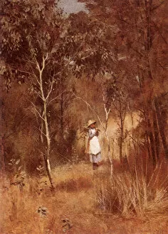 Impressionists Gallery: Gathering Mistletoe Date: 1886